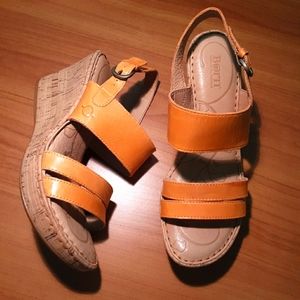 Born Amabel Wedge Sandals